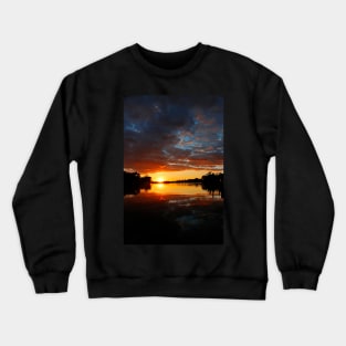 Fall In Sun Set Crewneck Sweatshirt